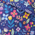 High quality flower print 100%cotton cotton woven fabric for wear